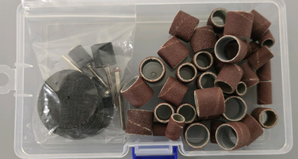 60 Pieces Dremel Disc & Drum Sanders