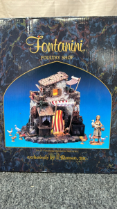 Fontanini Poultry Shop Nativity Village