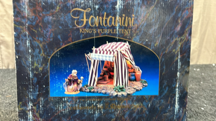 Fontanini Kings Purple Tent Nativity Village Addition