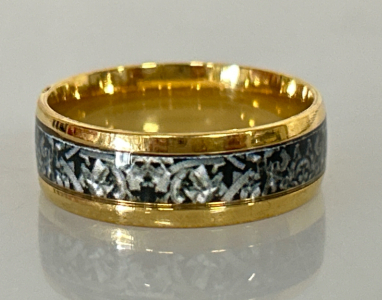Size 7 Camo Wedding Band