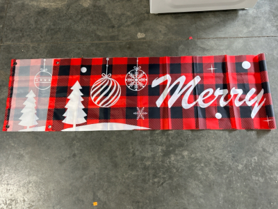 12 Ft. " Merry Christmas" Banner