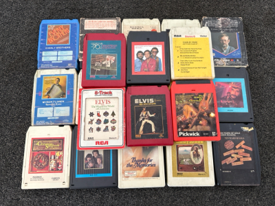 Vintage 8-Track Cassettes