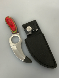 Short Skinner Knife with Sheath