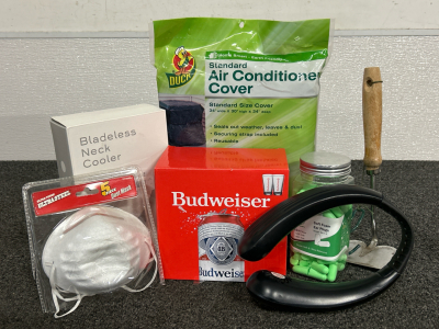 Air Conditioning Cover, Bladeless Neck Cooler, Soft Foam Ear Plugs, and More