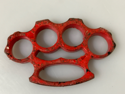 Red Paperweight