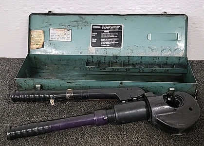 Burndy Hydrolic Crimper