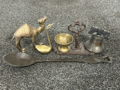 Vintage Brass/ Cast Iron Figurines