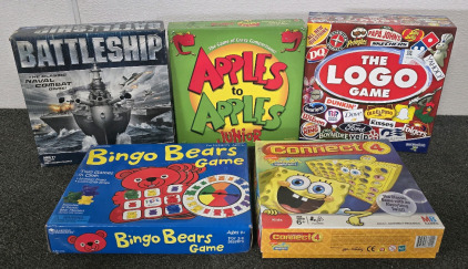 (5) Board Games- Unknown Piece Completion