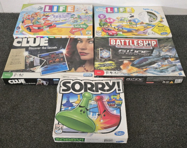 (5) Classic Board Games
