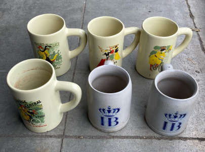 Antique Cups Includinf HB Queen Cups