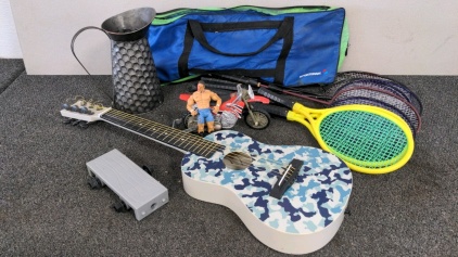 Guitar, Toys, & Decor