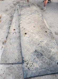 Excavator Sidewalk Protection Hard Rubber Ramps
