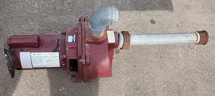 G.E.1hp Jet pump motor