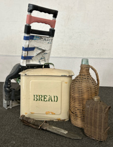 Hand Cart, Bread Box & More