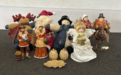 Christmas & Thanksgiving Decorative Figurines