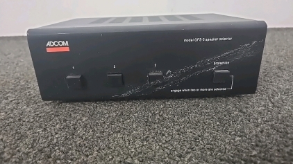(1) Adcom Model GFS-3 Speaker Selector