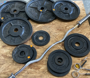 Quality Olympic Barbell Weights Set