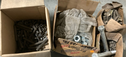 Assorted Boxes With Various Tools (Screws Bolts, Washers, Ect)