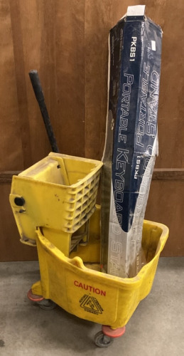 Mop Bucket & Keyboard Stand