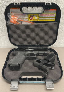 Glock Model 17 Gen 5 9mm Caliber, Semi-Automatic Pistol W/ Original Case, And Extra Grips