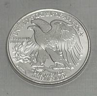 Walking Liberty One Troy Ounce .999 Fine Silver Coin - 2