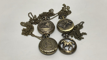 Set Of (4) Men’s Pocket Watches