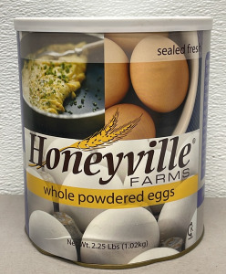 Honeyville Farms Whole Powdered Eggs 2.25lbs.