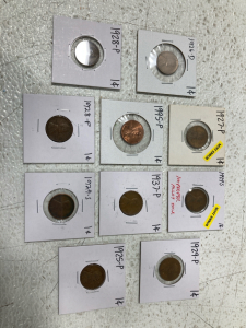 (11) Pennies 1925-1995