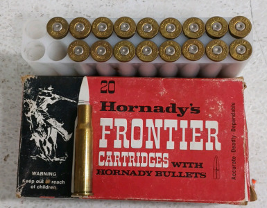 (18) Hornady's Frontier Cartridges (empty)