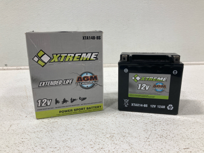 Xtreme Power Sport Battery -New Fully Charged