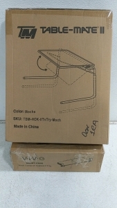 (1) Table-Mate II (1) VIVO Clamp-On Keyboard Tray