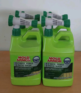 (4) 64 Oz. Mold Armor E-Z Deck Fence, Fence and Patio Wash (r4)