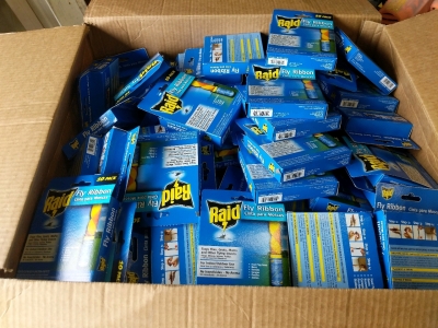 Whole Large Box Raid Fly Ribbon 10packs (cow)