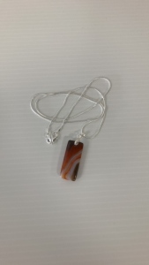 Stripped Agate Necklace