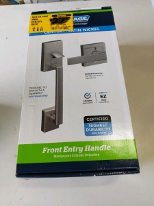 Schlage Century Satin Nickel Front Entry Handle (r3)