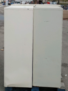 (2) 4 Tier 18"x27" Filing Cabinets (1) 4 Tier 42"x19" Filing Cabinet