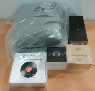 (1) Florensi Meditation Pillow (1) Vinyl Record Cleaning Kit (1) 1000 Piece Dual Coated Non-Stick Parchment Paper (r5)