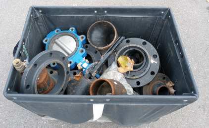 An Assortment of Industrial Pipe Fittings