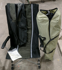 (1) Folding Hammock (1) Folding Chair