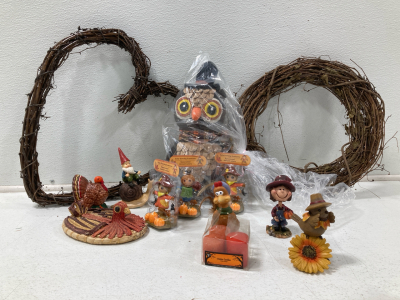 Thanksgiving Decor, Wreaths, and more