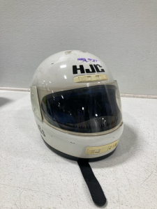 Vintage Full Face HJC FG-9 Motorcycle Helmet smell M90 DOT Size XL