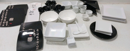 Dish Wear Oriental Design, Flower Bowls, Sake Cups And More