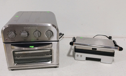 Cuisinart Air Fryer Toaster Oven, Crux Panini Maker