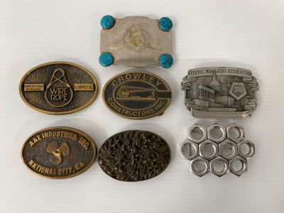 (7) Belt Buckles