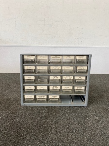 Small Hardware Organizer. Missing 2 Slots