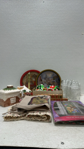 Assortment of Christmas Decorations