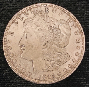 1921 Morgan Silver Dollar