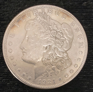 1921 Morgan Silver Dollar