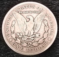 1921 Morgan Silver Dollar - 2