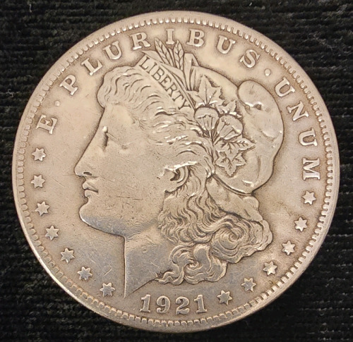 1921 Morgan Silver Dollar